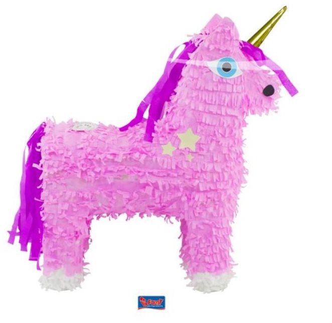 Piňata jednorožec 57x37cm - rozbíjecí