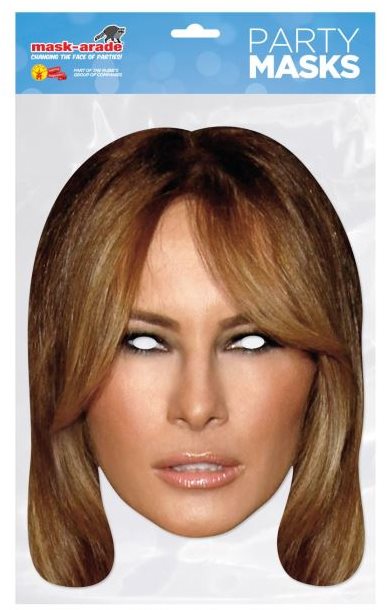 Melanie Trump - maska celebrit