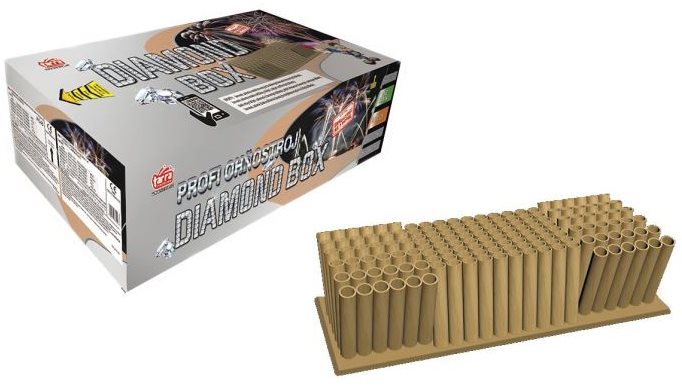 Ohňostroj -profi složený ohňostroj diamond box 152 ran