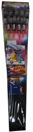 Rakety set mega mix 9 ks