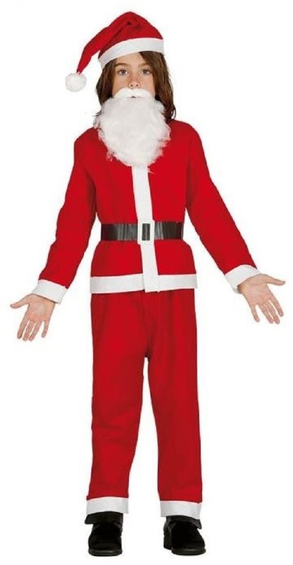 Dětský kostým Santa Claus - Vánoce - vel. 3-4 roky
