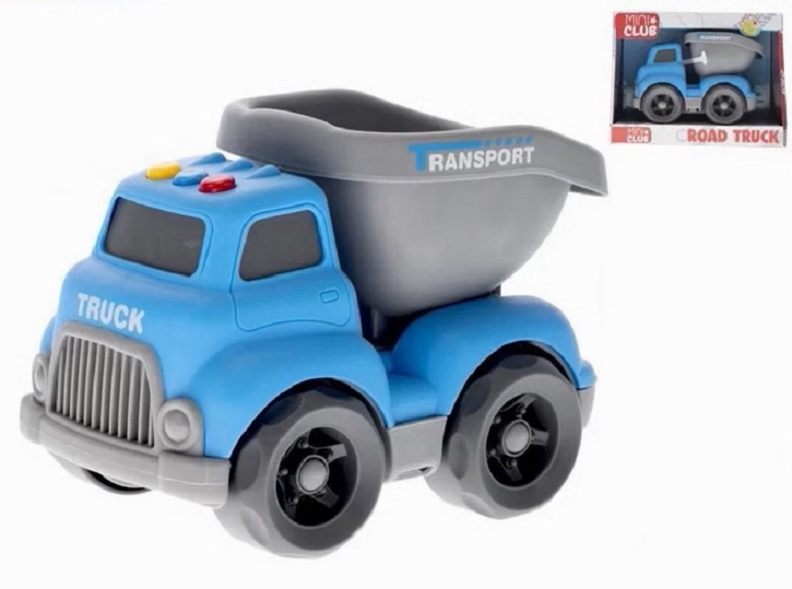 Auto sklápěčka 16cm na baterie se světlem a zvukem