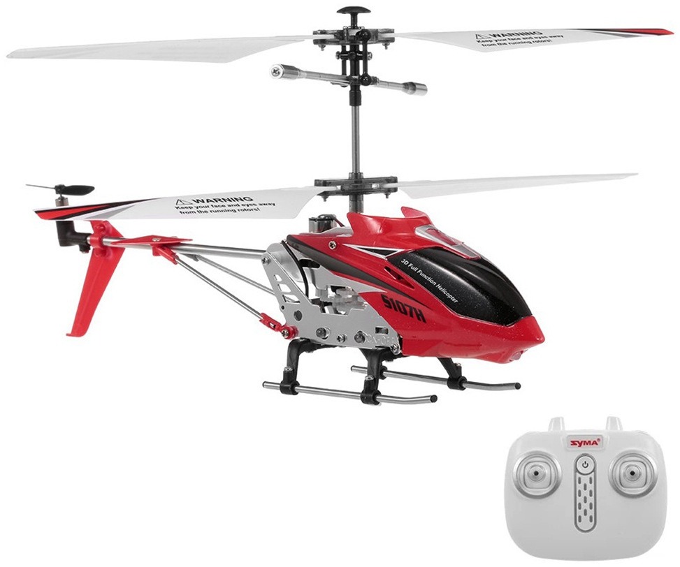 Syma S107H s barometrem červená