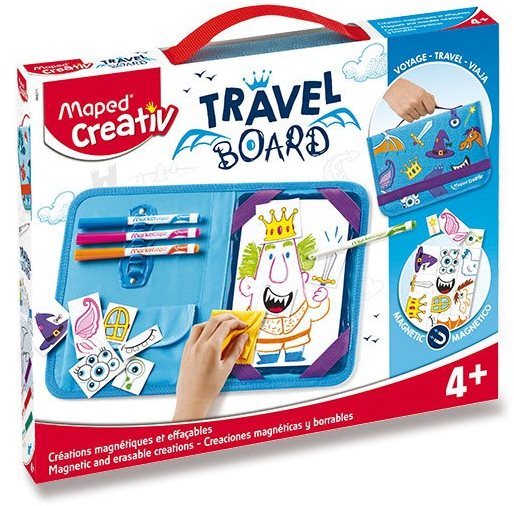 Magnetická tabulka MAPED Travel Board pro efektivní organizaci myšlenek.