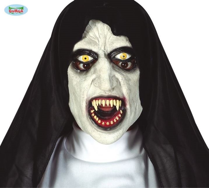 Maska sestra - Jeptiška - Halloween - 19 x 17 x 50 cm