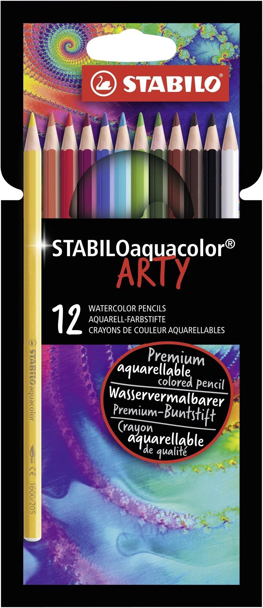 STABILOaquacolor kartonové pouzdro ARTY 24 barev