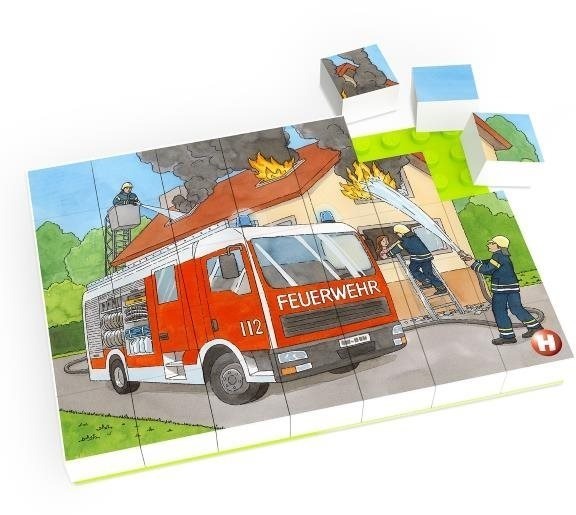 Hubelino Puzzle Hasičská jednotka