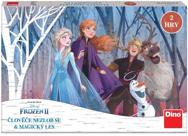 Dino frozen: Člověče nezlob se a magický les dětská hra