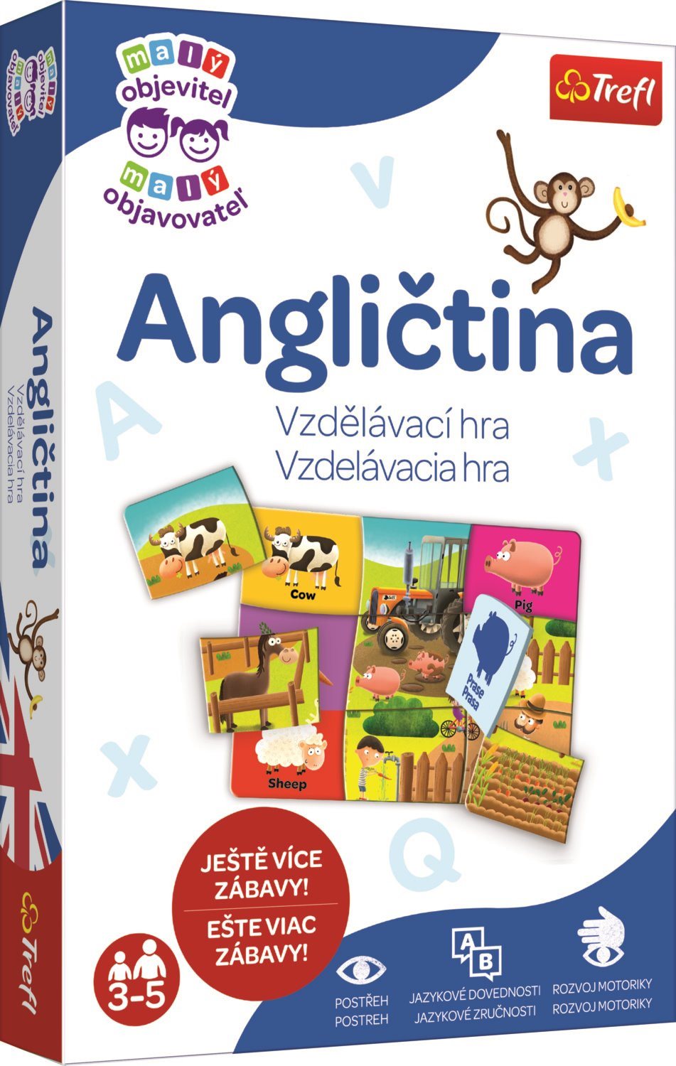 Vzdělávací hra Malý objevitel: Angličtina