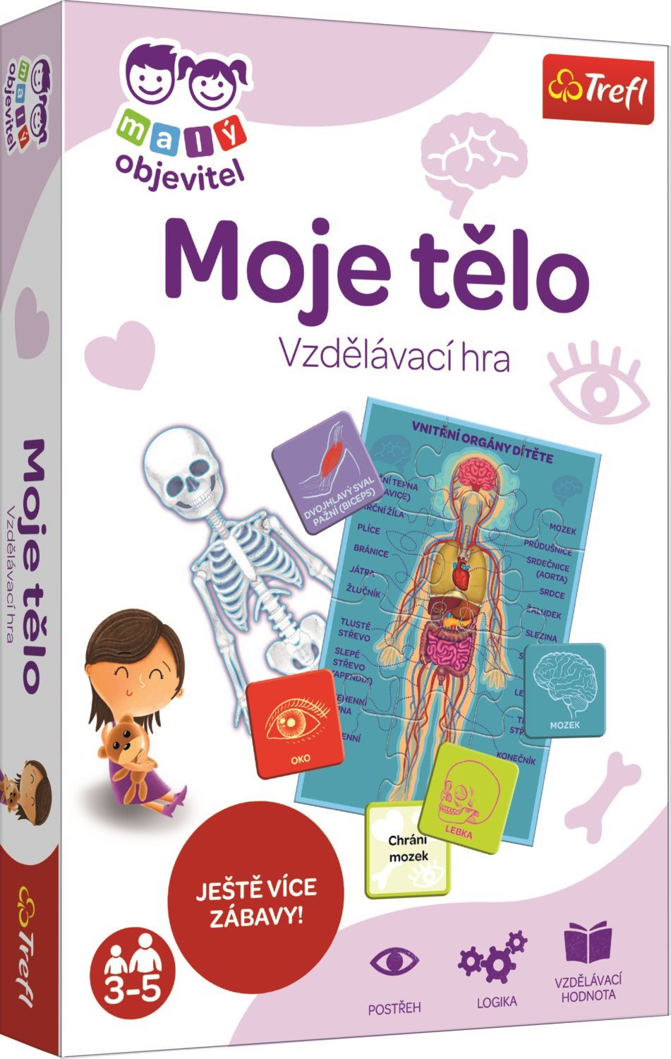 Vzdělávací hra Malý objevitel: Moje tělo