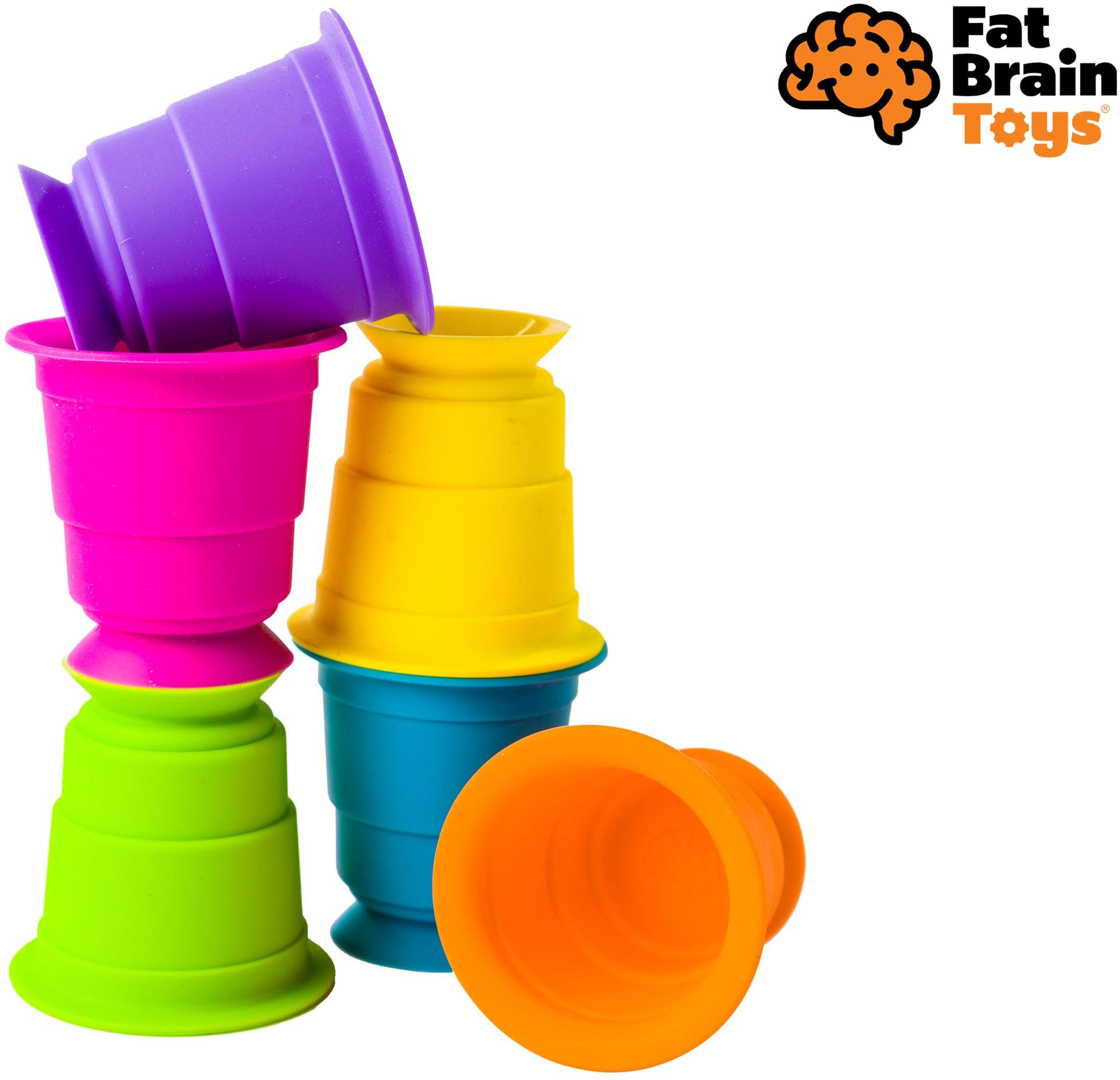 Fat Brain přísavkové kelímky Suction Kupz