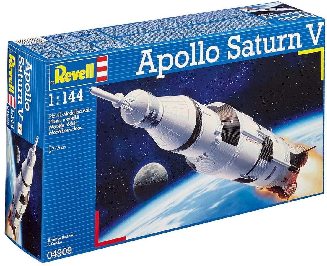 Plastic ModelKit vesmír 04909 - Saturn V