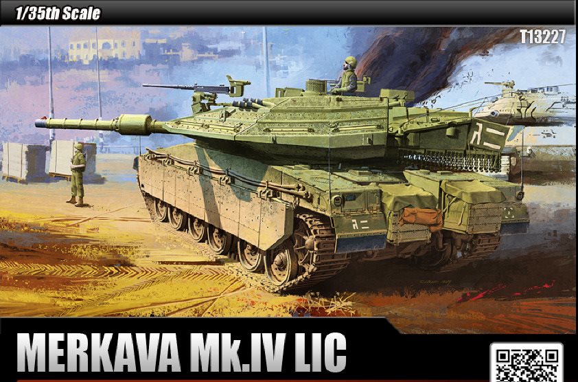 Model Kit tank 13227 - MERKAVA MK.IV LIC