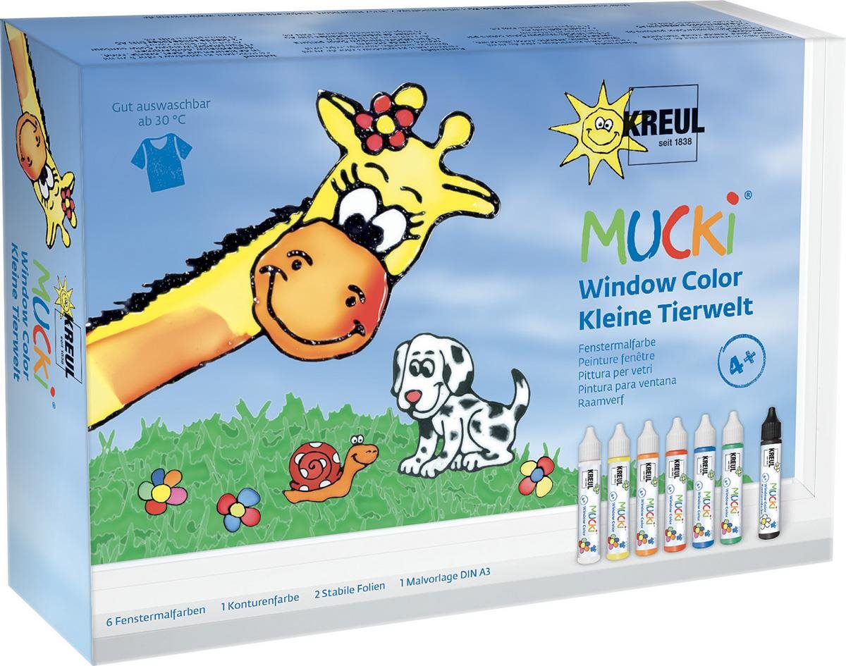 Barva na sklo pro děti od známé značky Kreul. Svět zvířátek je další skvělou volbou pro vaše malé kreativní tvůrce.
