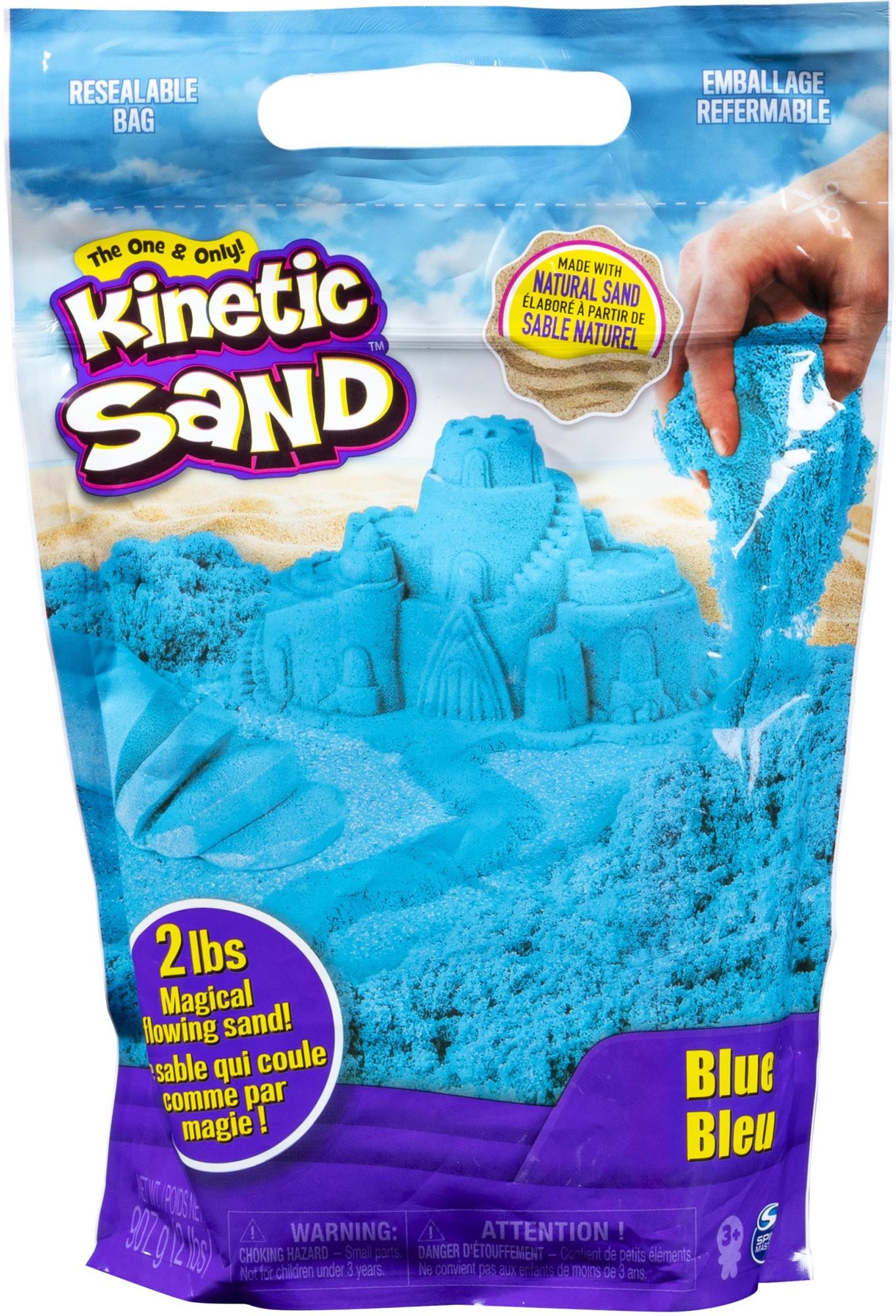 Kinetic Sand Balení modrého písku 0,9 kg