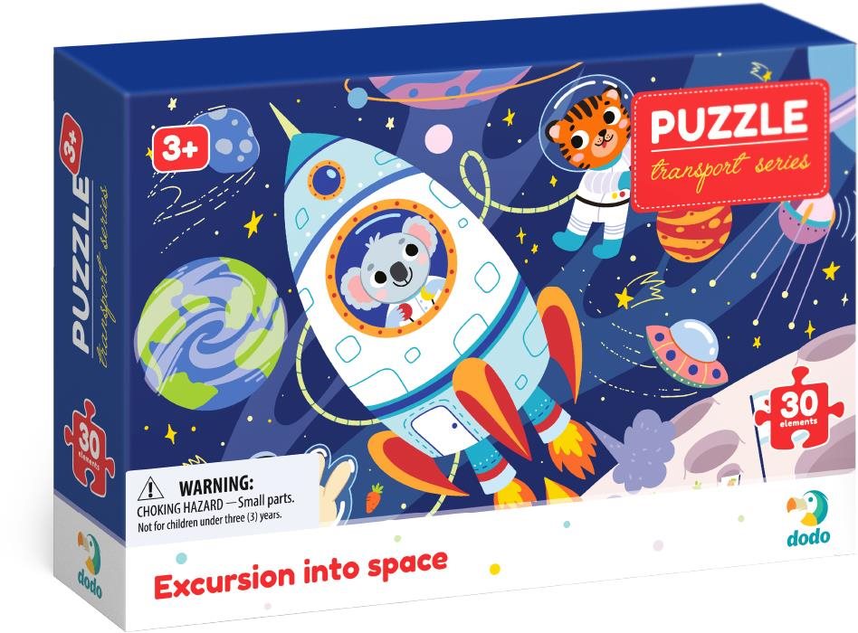 Dodo Puzzle Profese Exkurze do vesmíru 30 dílků