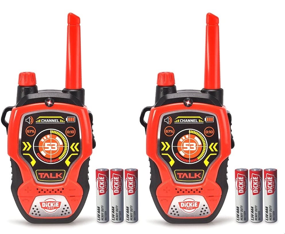 Dickie Vysílačky Walkie Talkie Fun