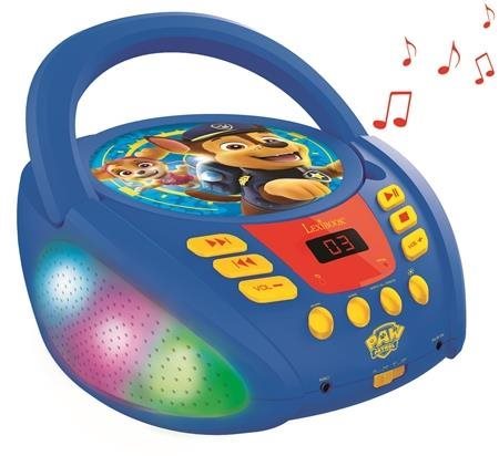 Lexibook Tlapková patrola Bluetooth CD přehrávač se světly