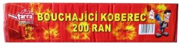 Ohňostroj -bouchající koberec 200 ran