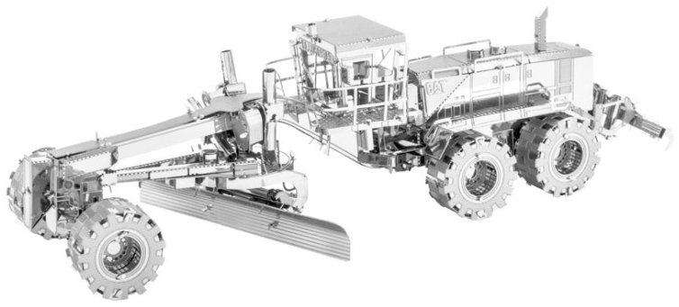 Metal Earth Luxusní ocelová stavebnice CAT Grader