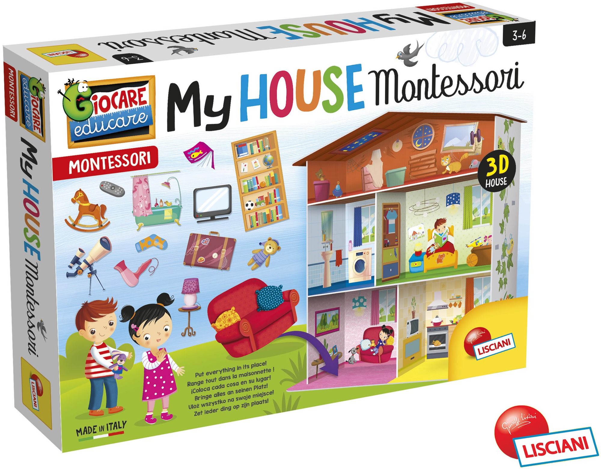 Montessori hra Můj domov
