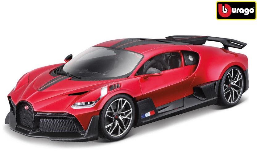 Bburago Bugatti Divo Červené 1:18