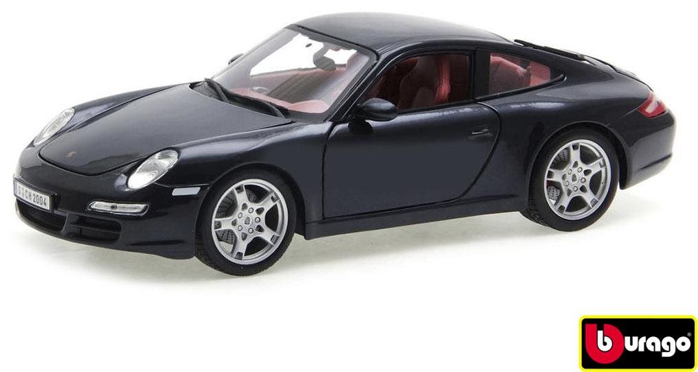 Bburago 1:24 Plus Porsche 911 Carrera S Black