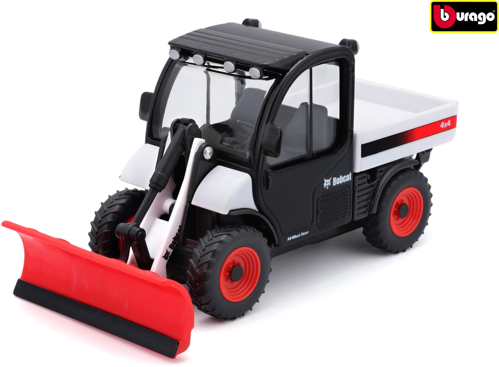 Bburago BOBCAT Toolcat 5600 with Snow Plow