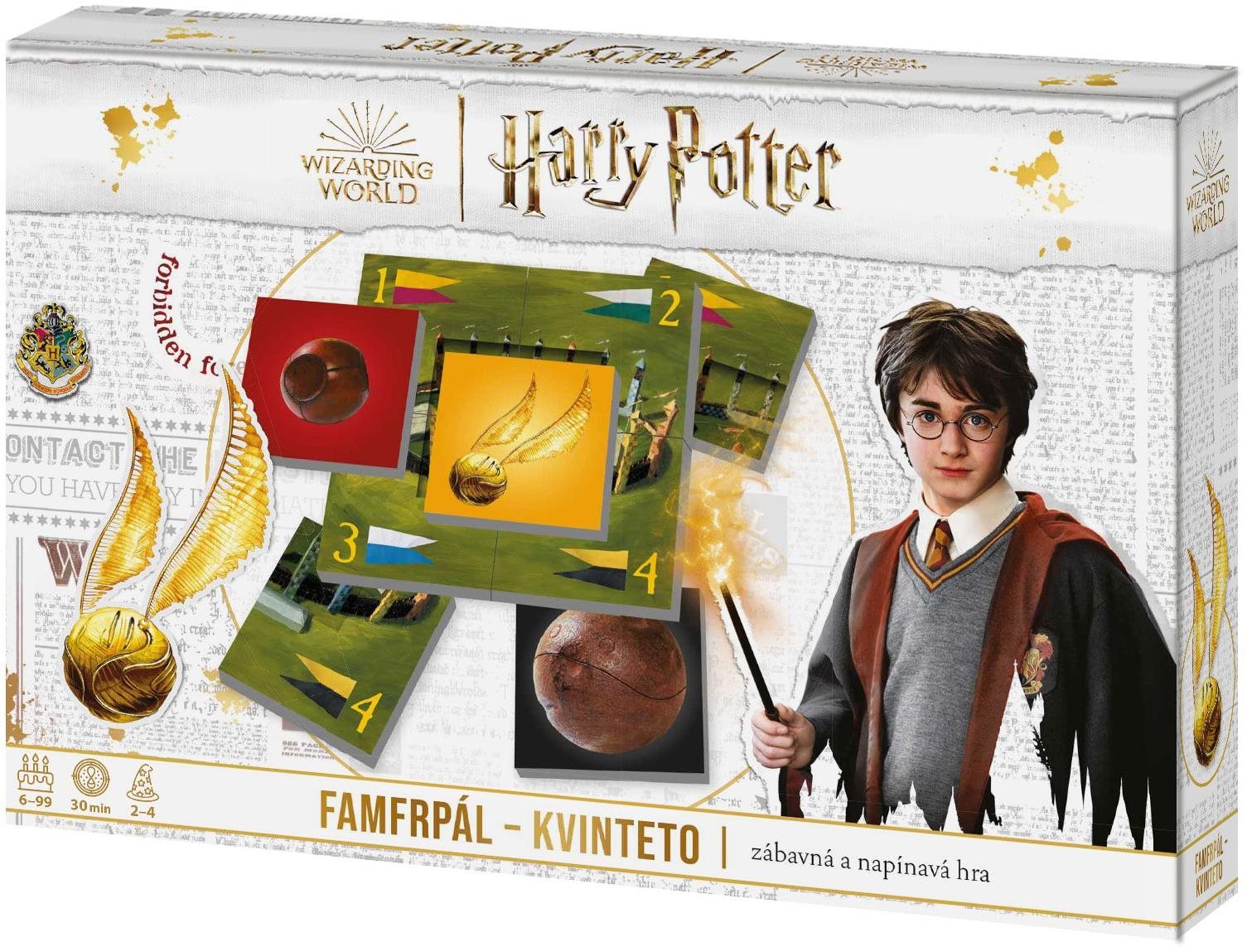 Harry Potter Famfrpál – rodinná společenská hra