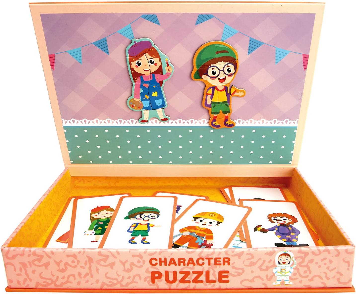 Magnetické puzzle, postavičky