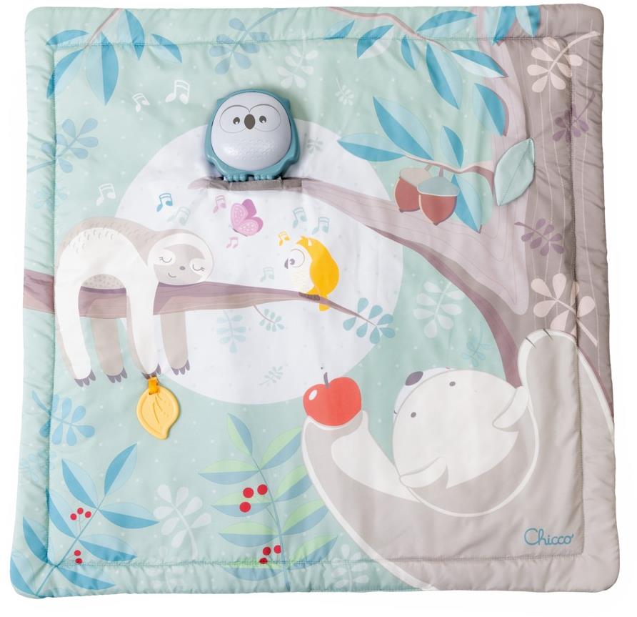 CHICCO hrací Sovička 2v1 80 × 80 cm, 0m+