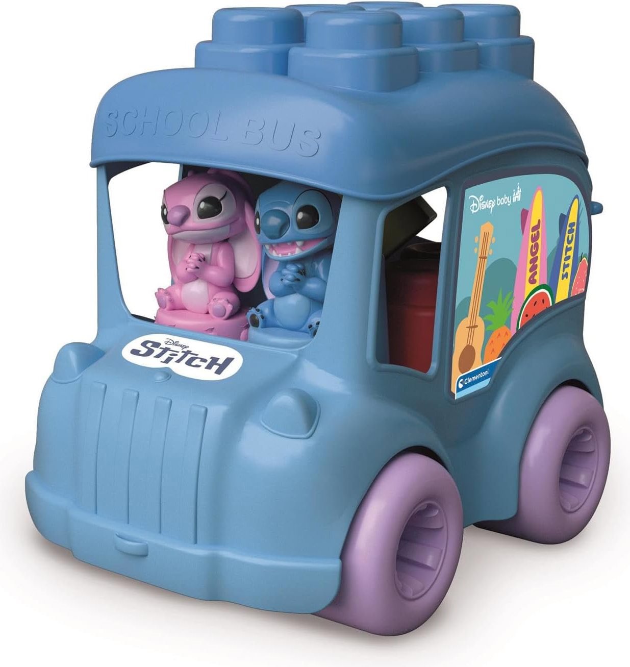 Clementoni Soft Clemmy Autobus Angel a Stitch
