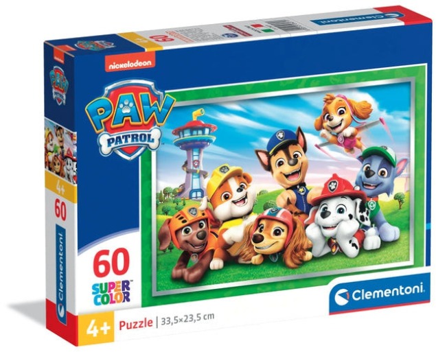 CLEMENTONI Puzzle Tlapková patrola 60 dílků