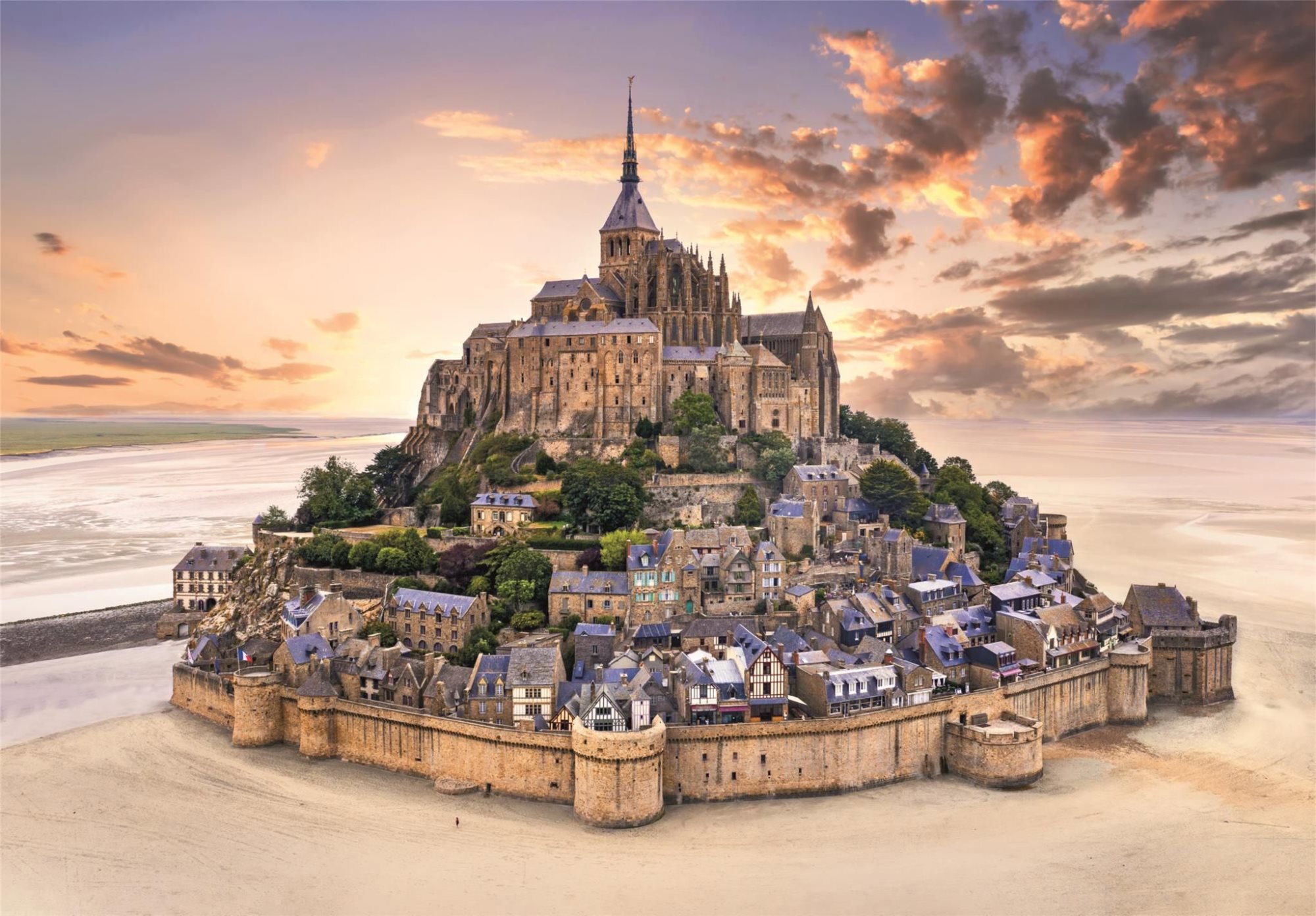 Clementoni Puzzle Mont Saint-Michel 1500 dílků