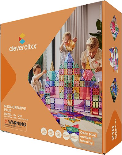 Cleverclixx Mega Creative Pack Pastel 210 ks
