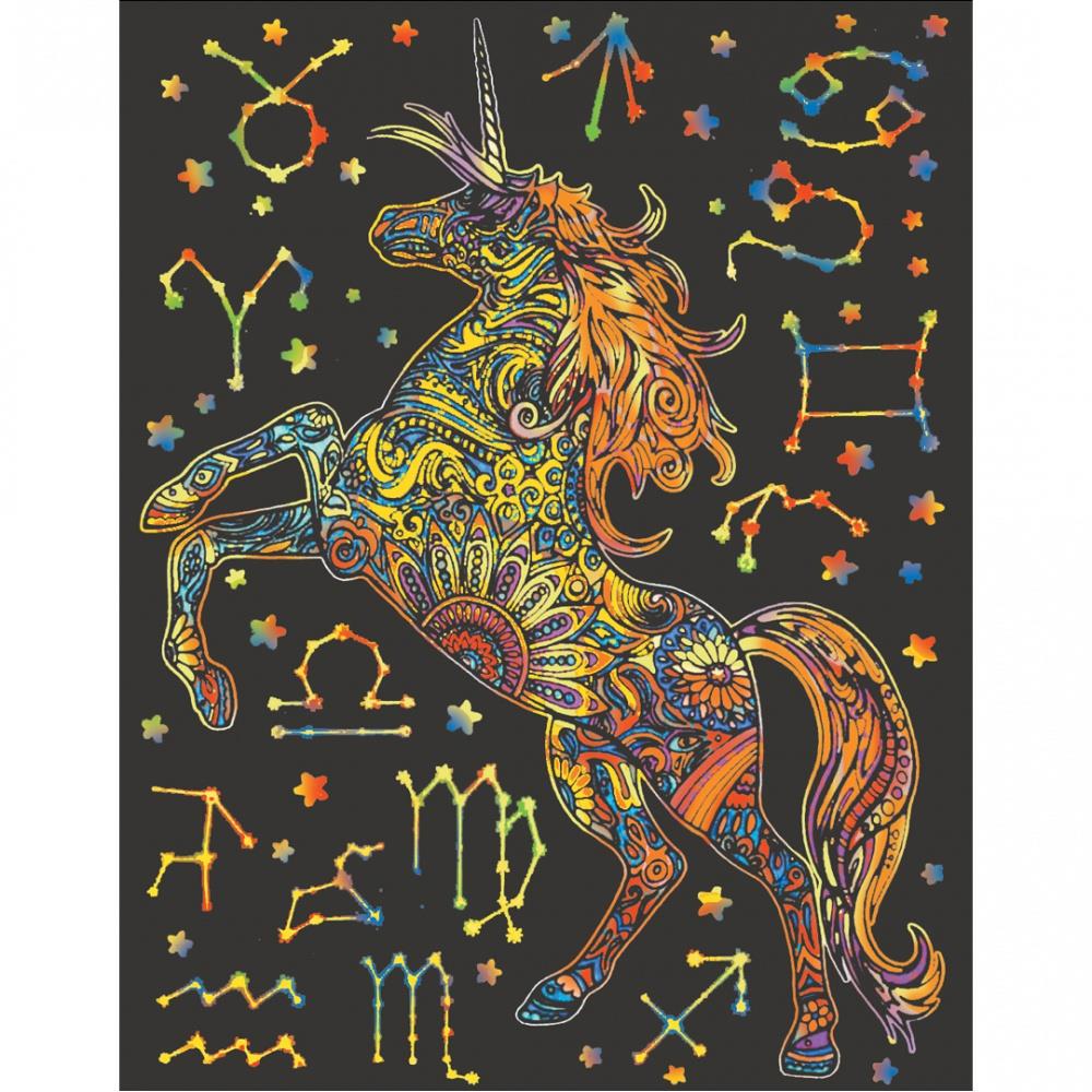 Sametový obrázek Jednorožec od Colorvelvet