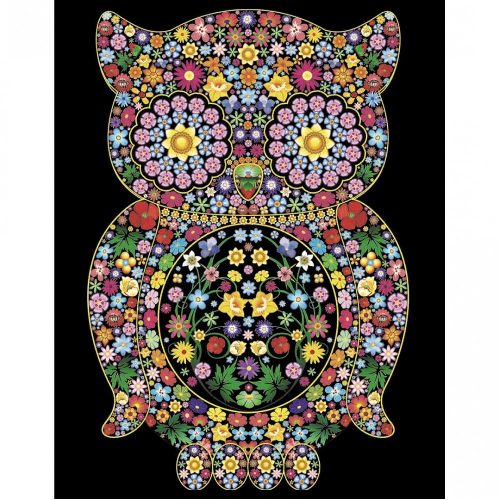 Sametový obrázek Sova od Colorvelvet