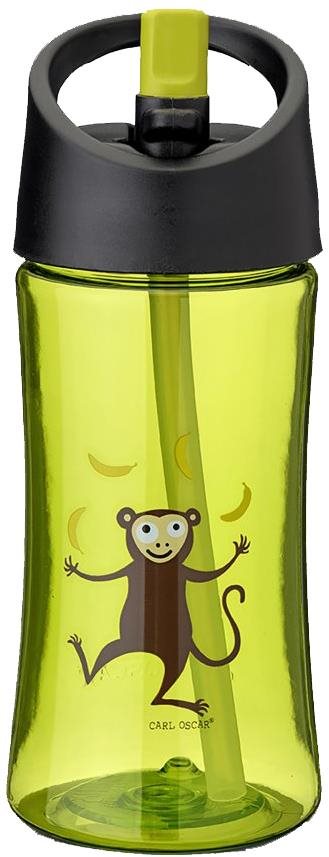 Carl Oscar Water Bottle - Dětská láhev na vodu 0,35 L, limetková