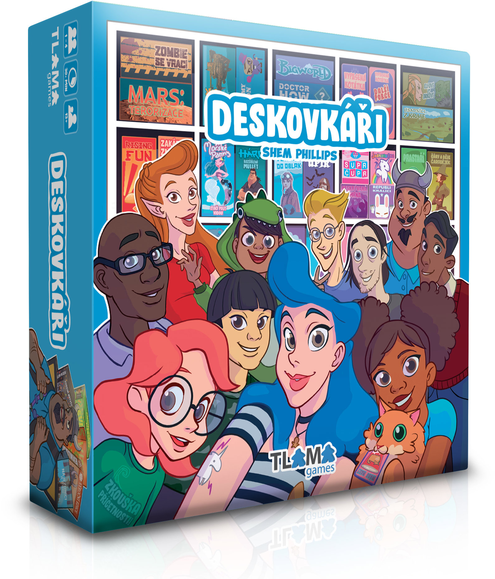 TLAMA games Deskovkáři