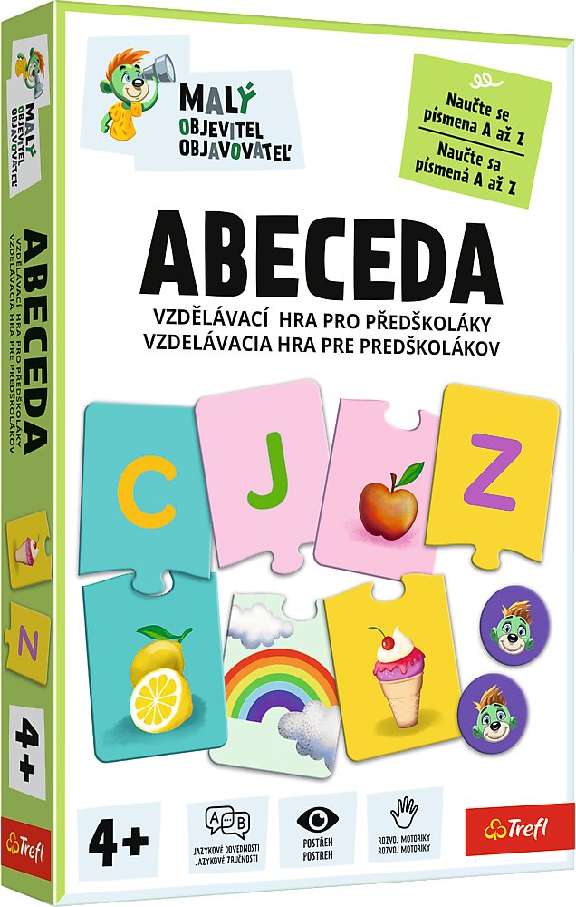 Trefl Malý objevitel Abeceda