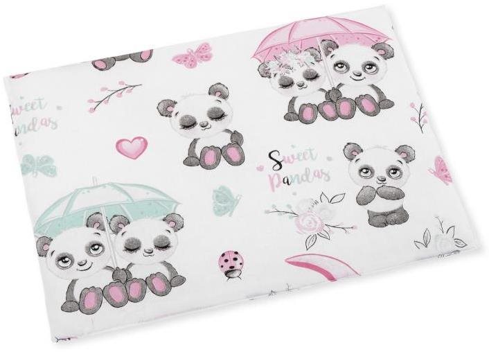 Bellatex pro kojence - 42 × 32 cm - tenký - medvídek panda