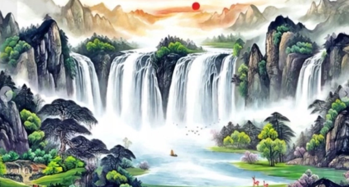 Norimpex Vodopády 80 × 40 cm