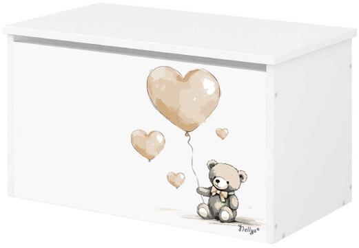 Box na hračky Nellys - Teddy love - béžový