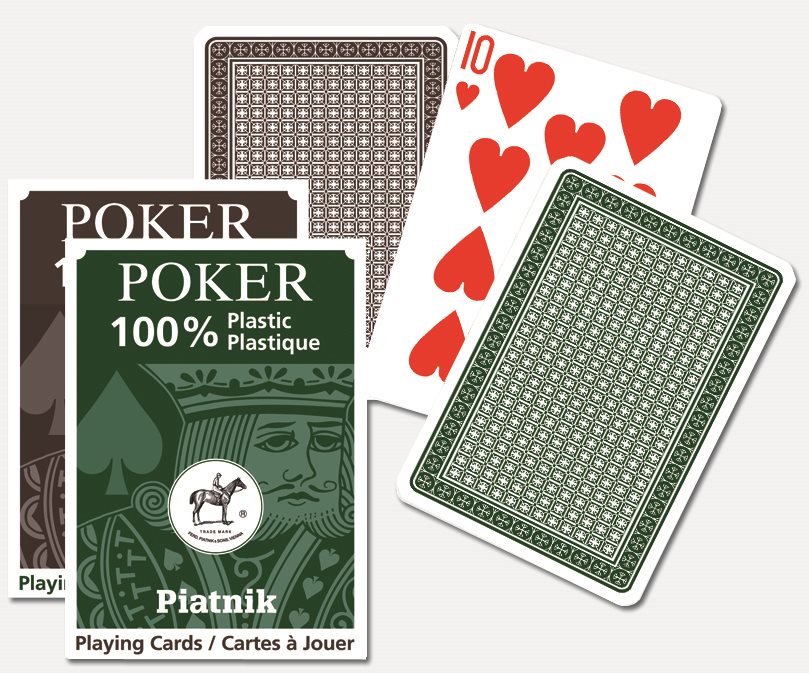 Poker - 100% Plastic