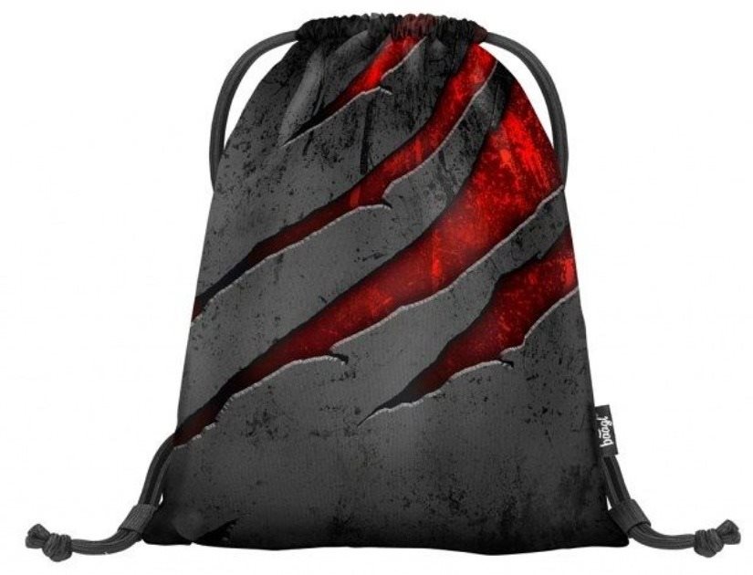 BAAGL CLASSIC GYM SACK LÁVA Sáček na obuv, tmavě šedá, velikost