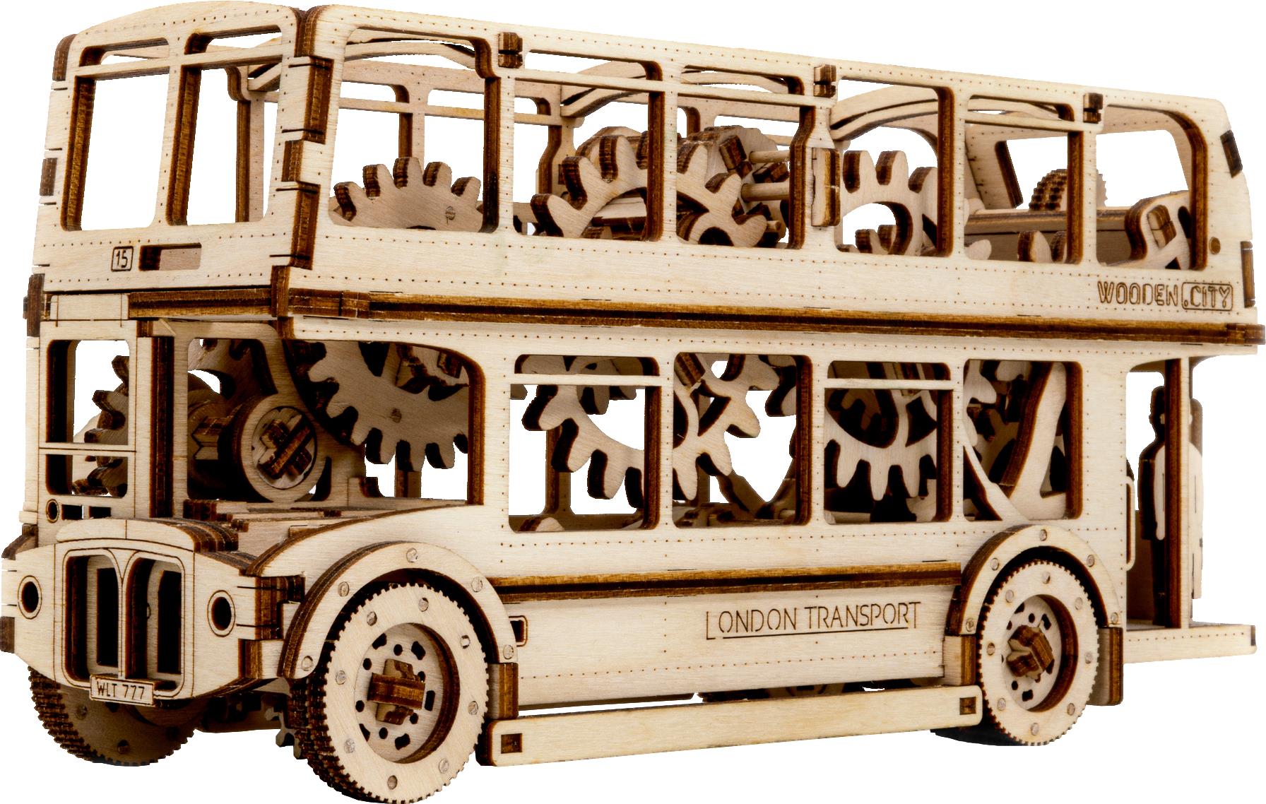 WOODEN CITY Londýnský autobus 216 dílů