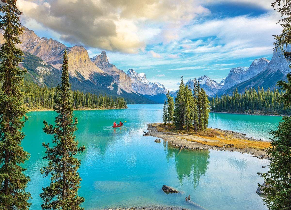 Eurographics Puzzle Maligne Lake, Alberta 1000 dílků