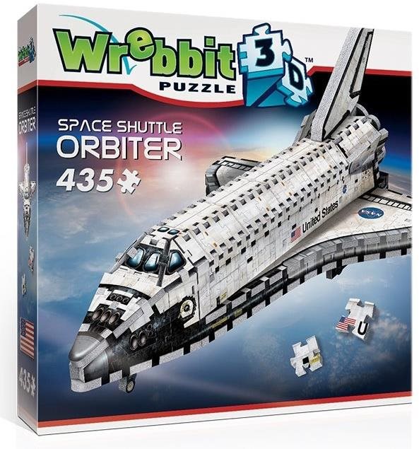 Wrebbit 3D puzzle Raketoplán Orbiter 435 dílků