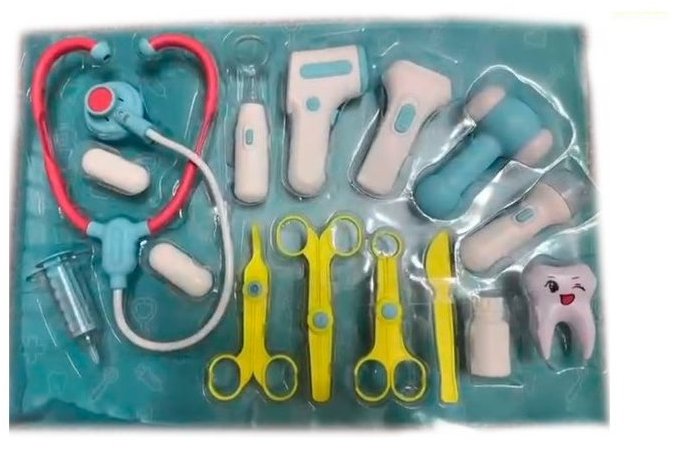 MIKROTRADING Doktorský set na baterie se světlem a zvukem v krabičce