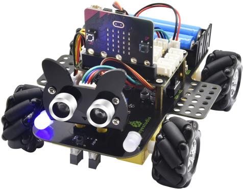 Keyestudio KS4032 Arduino Micro bit 4WD Mecanum auto (bez desky V2)